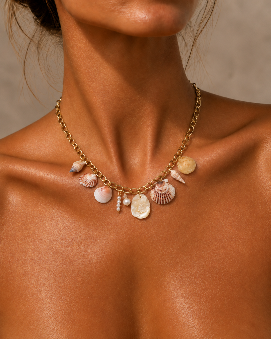 The Beachcomber Charm Necklace