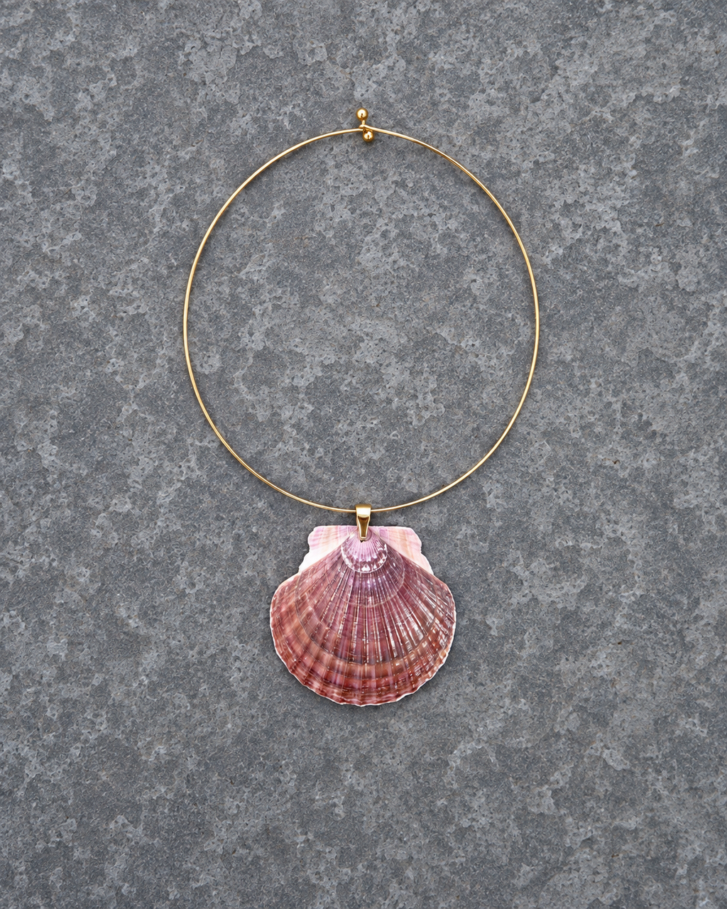 The Beach Rose Cuff Necklace