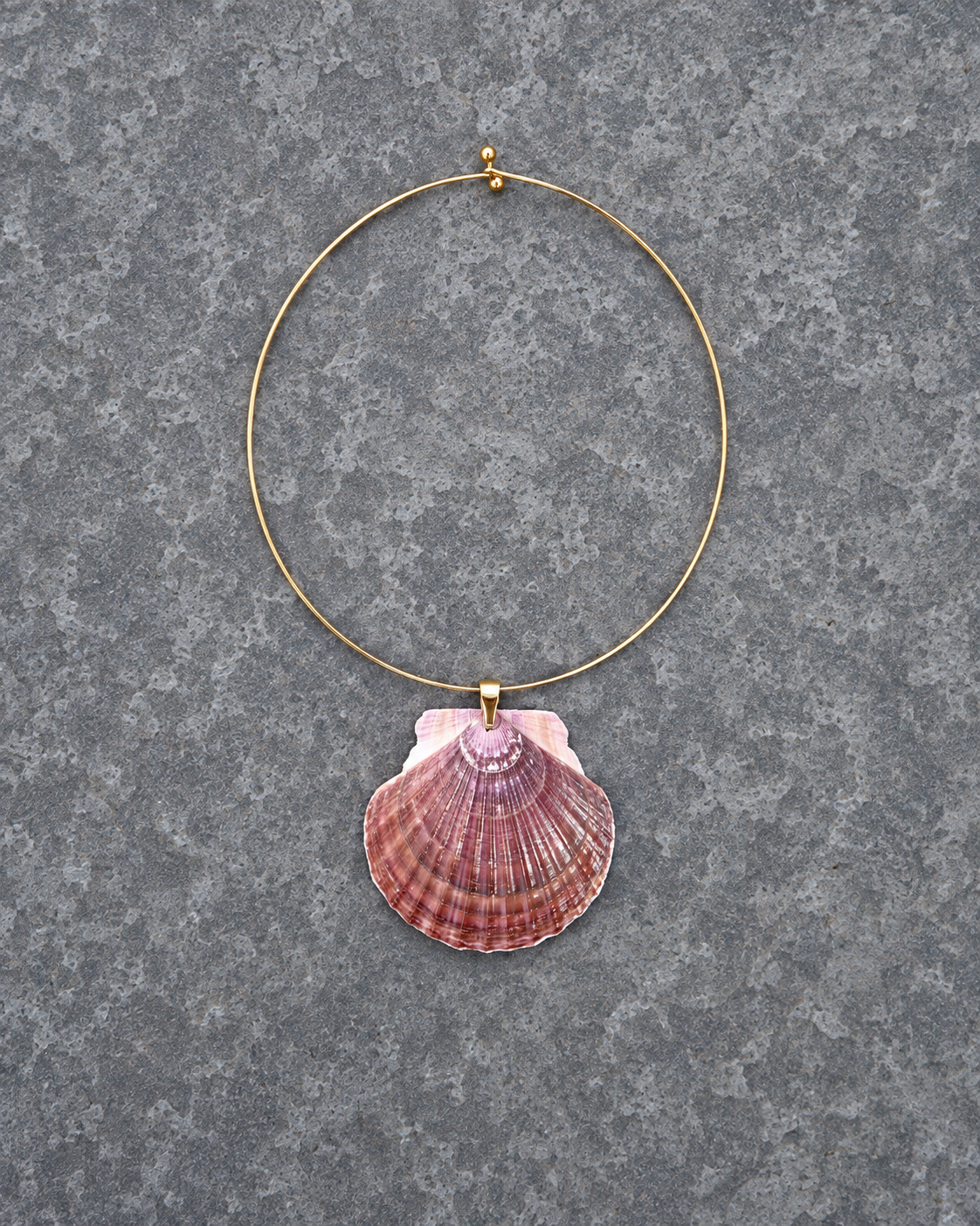 The Beach Rose Cuff Necklace