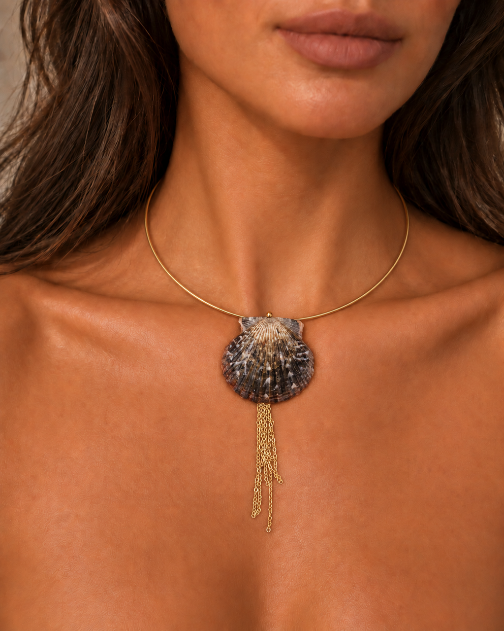 Cascade Cuff Necklace